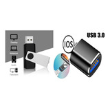 Memoria Usb 64gb + Otg Conector Lightning Para iPhone