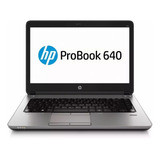 Notebook Hp Probook 640 G1 I5 4ª 4gb 500gb  Wifi