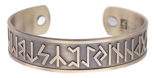 Nordic Rune Bracelet Bangle Para Hombres Mujeres Pulsera