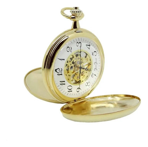 Reloj De Bolsillo Jean Jacot J31913-dam 46mm