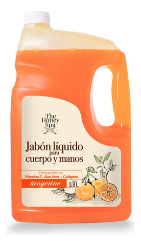 Jabón Liquido Para Cuerpo Y Manos Ths Tangerine 3.8 L