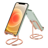 Soporte Para Celular De Escritorio - Oro Rosa