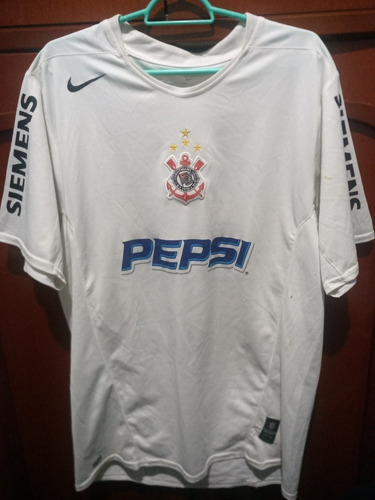 Camisa Corinthians Pepsi 2004 G N 10