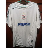 Camisa Corinthians Pepsi 2004 G N 10