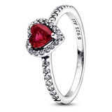 Anillo Corazon Elevado Rojo Pandora Outlet Moments Compromis