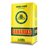 Yerba Mate Canarias 500g Sab. Tradicional Original Importada