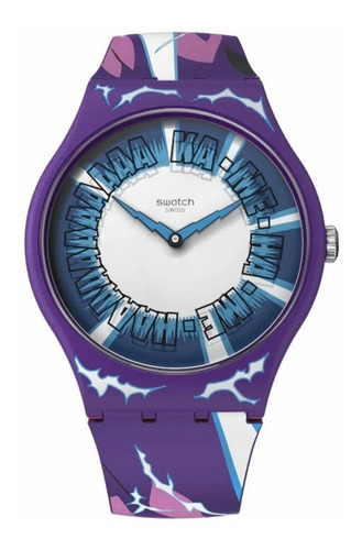 Reloj Swatch X Dragon Ball Z Gohan Suoz345