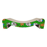 Rascador Cama De Lujo Para Gato Catnip 47 Cm 7711 Color Verde