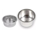 Pack 2 Filtros De 51mm Acero Inox P/cafeteras Krups Delonghi