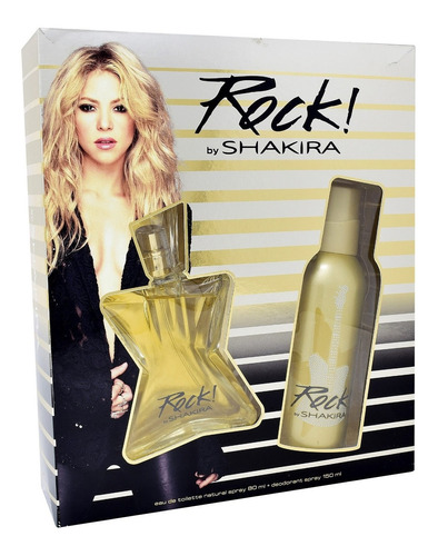 Estuche Shakira Rock 2 Piezas Edt Original