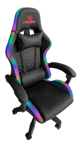 Cadeira Gamer Kross Racing Rgb Preta Ke-gc397 Cor Preto