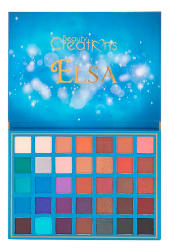 Paleta De Sombras Beauty Creations Elsa 35 Tonalidades Color De La Sombra Variado