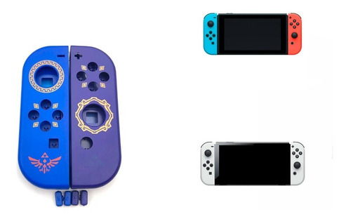 Carcasa Zelda Compatible Con Joy-con Switch Y Switch Oled