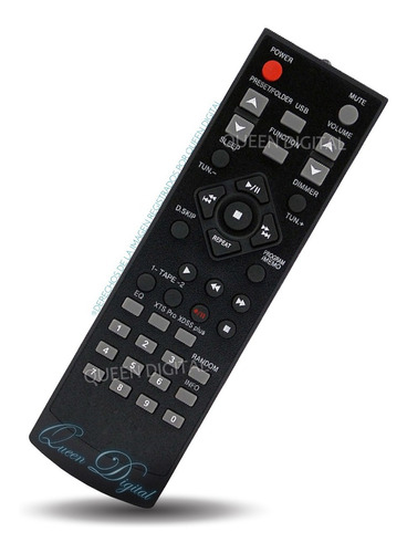 Control Remoto Equipo De Audio Para LG Akb32371601 Musica