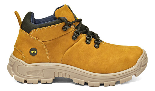 Bota Coturno Adventure Couro Legitimo 100% Original Wribeiro