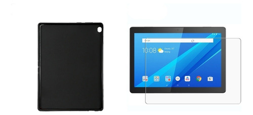 Vidrio + Estuche Tpu Genéricos Para Lenovo Tab M10 X505f 