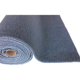 Alfombra Felpudo Rollo Goma Rulito Gris Con Base Pvc 