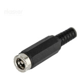 Conector Hembra Plug Hueco 2.1 Mm 2.5 Mm Cable Prolongador