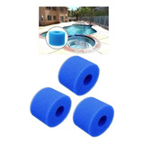 3pcs Filtro Para Piscina Jacuzzi Tipo Vi O S1 Bestway/ Intex