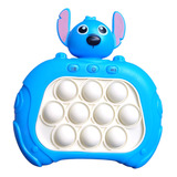 Juego Pop It Electronico Sensorial Antiestres Personajes Color Stitch Blanco