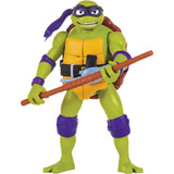 Muñeco Las Tortugas Ninja Donatello Ninja Shouts 13cm M4e  