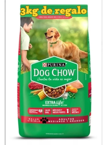 Alimento Dog Chow Raza Mediana Y Grande Mix 21 + 3 Kg Oferta