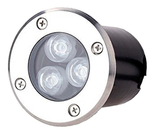 12 Foco Led Piso 3w Exterior Embutido Alto Trafico - Sumatel