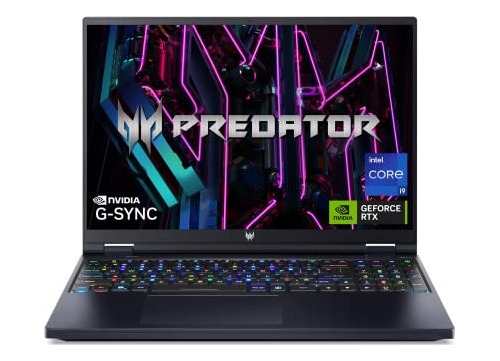 Laptop Gamer Acer Predator 16'' I9 32ram 2tb Rtx4080 Rgb