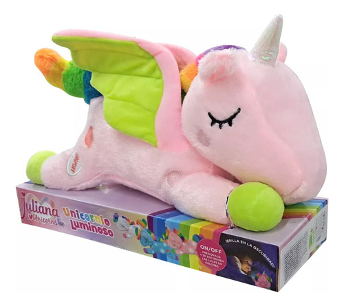 Juliana Love Peluche Unicornio Luminoso 