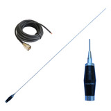 Antena Px Maria Mole Mini Bobinada Antifurto Inox + Cabo