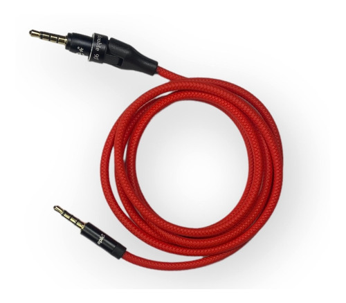 Cable Auxiliar 3.5mm 1 Metro Jack - Jack Rojo