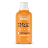 Óleo De Banana Farmax Diluente De Esmalte 100ml