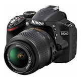 Câmera Nikon D3200 + Lente 18-55mm + Flash E Rebatedor