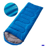 Sleeping Bag Bolsa De Dormir Térmica Colchoneta Portátil Color Azul