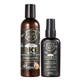 Kit Shampoo E Tônico Capilar Barba E Cabelo Poker Felps Men