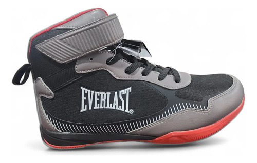 Tenis Everlast Hook M Box Boot  Negro\u002Fgris\u002Frojo El-1157 | Meses sin interés