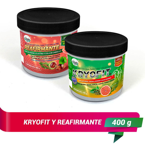 Gel Kryofit Reductor Abdomen Reafirmante Para Panza Cintura