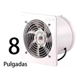 Extractor De Aire Metálico Industrial 8 Pulgadas 20cm 80w