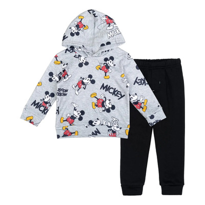 Conjunto De Sudadera Con Capucha Y Pantalones De Mickey Mous