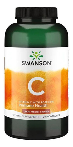 Vitamina C 1000mg 250caps Swanson