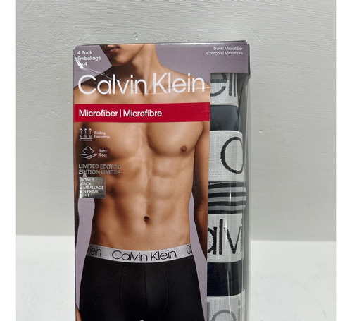 Boxer Hombre Calvin Klein Microfiber Importado