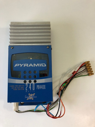 Potencia Pyramid Pb440x 240 Watts (2x120 W) Para Autoestéreo