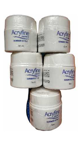 Acryfine Polvo 51 Polimero 30g Uso Profesional. X3 Unidades 