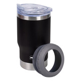 Copo Térmico Mor 5 Em 1 - 420ml Cor Preto Lisa