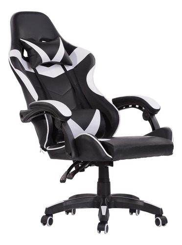 Silla Gamer Ergonomica Con Soporte Lumbar  Inclinacion 155