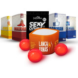 Kit Sexy Shop Vibrador Liquido Lança Xanas Bolinha Retarda