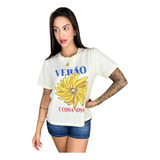 Tshirt Fit Verão E Coisa Nossa Farm