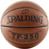 Balón Baloncesto Basketball Spalding Tf-250 #6 Cuero In/out