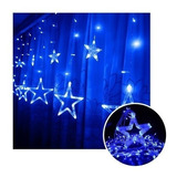 Extensión Luces Led Estrella X3m Luz Navidad Azul 2093