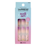 Unhas Decoradas Nail Art Autocolante All I Want Kiss New Yor